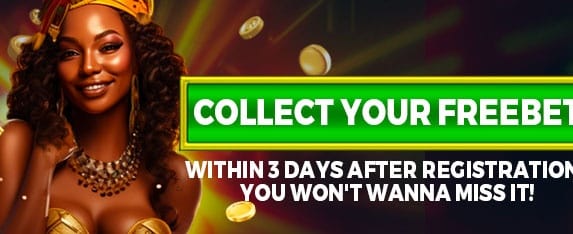 Welcome Freebet promotion banner